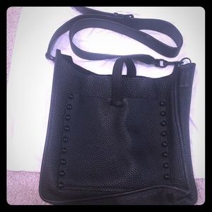 Rebecca Minkoff Feed Crossbody Bag- Black